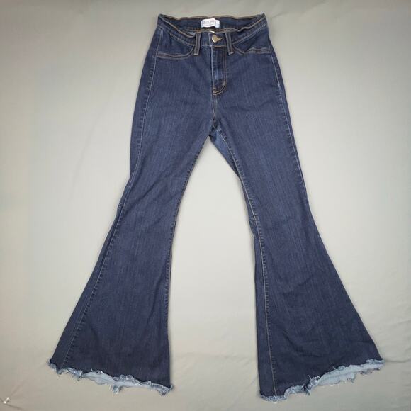 Judy Blue Dark Wash Flare Jeans Size 25 - Picture 1 of 10